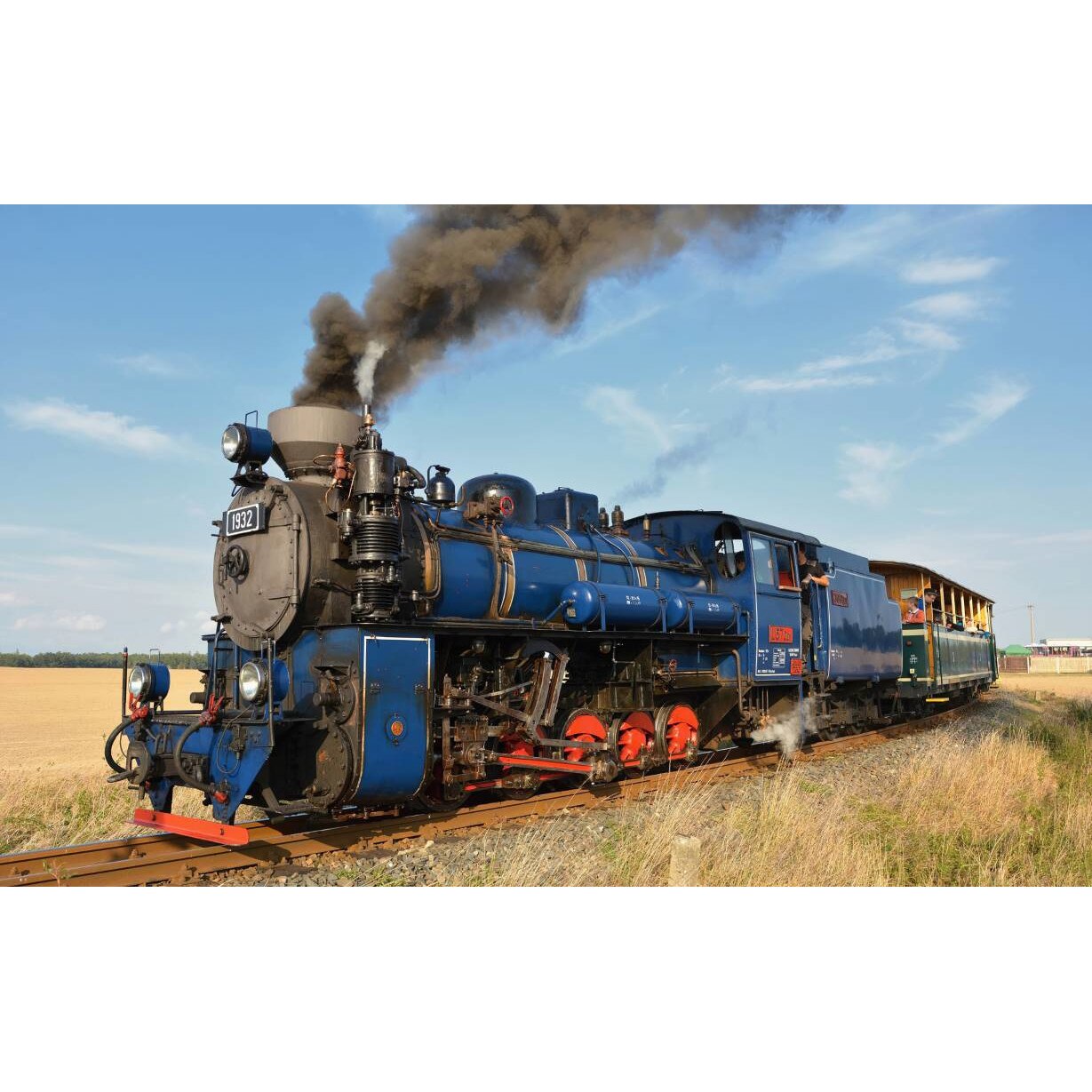 Tablou canvas 75x50 cm, Locomotive model 138