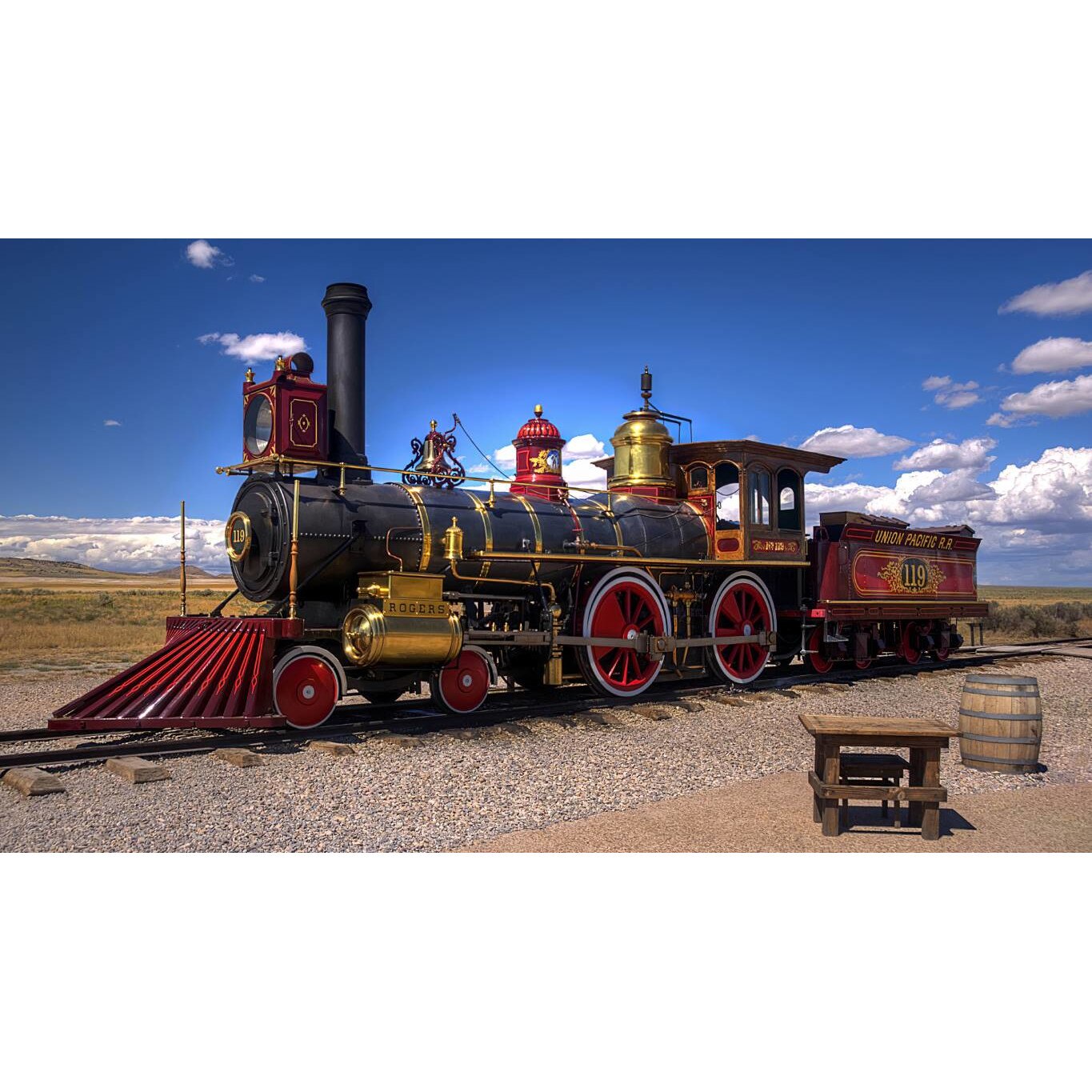 Tablou canvas 75x50 cm, Locomotive model 121