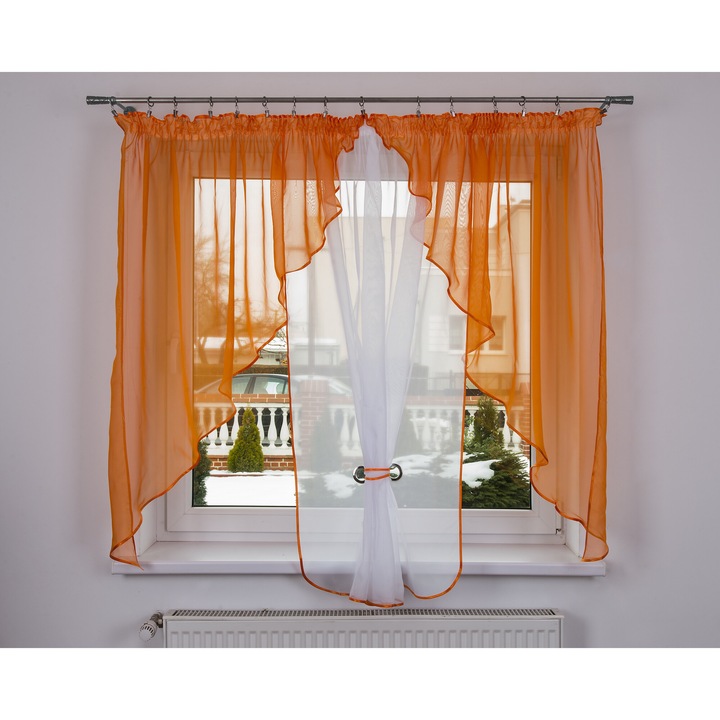 Perdea Corsica Portocale 350x150