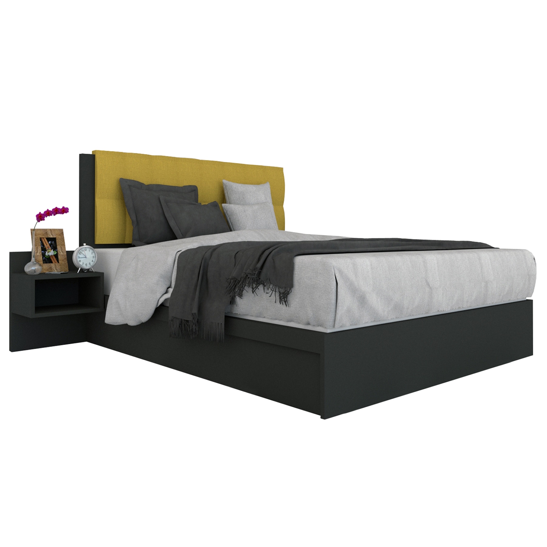 Pat Tapitat Genarom LEX 180 Fara Leat, 0164 / Rico 10, 204 x 95 x 189 cm