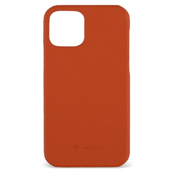 Husa din piele Melkco pentru iPhone 12 Mini, Orange Husa din piele Melkco pentru iPhone 12 Mini, Orange