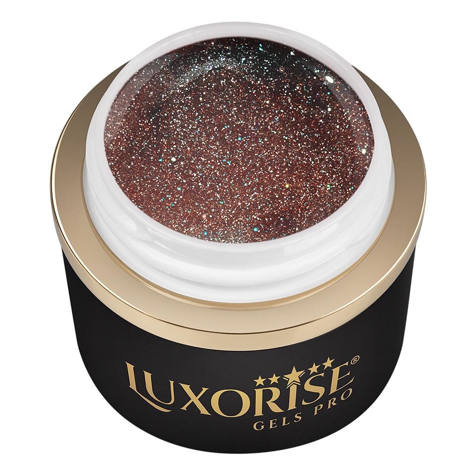 Gel LUXORISE Disco Spider, Light Brown - Before Sunrise, 5ml