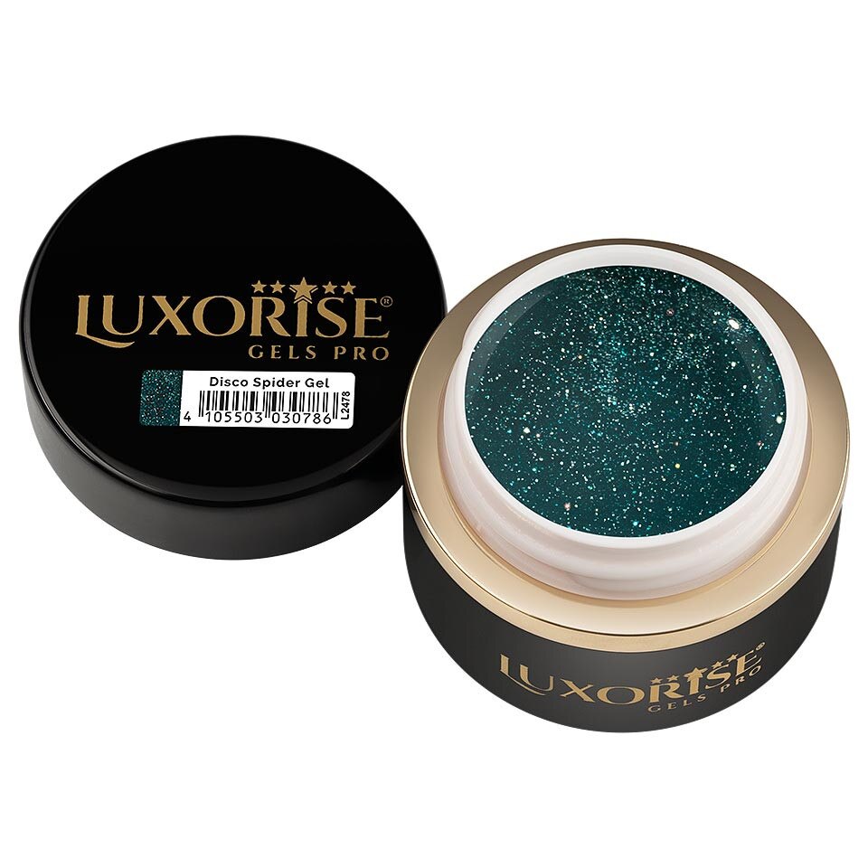 Gel LUXORISE Disco Spider, Green - Pure Mojito, 5ml