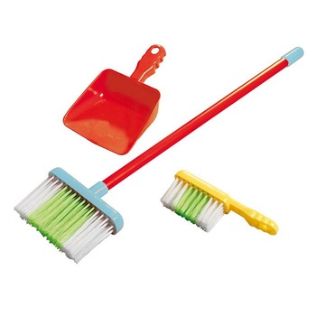 Set de Joaca 3 Ustensile de Curatenie Happy People Set de Joaca 3 Ustensile de Curatenie Happy People