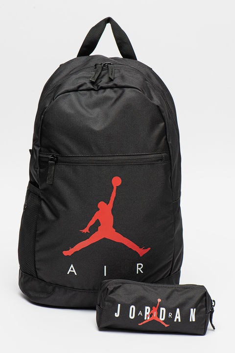 Nike, Раница Jordan Air School с лого, Черен