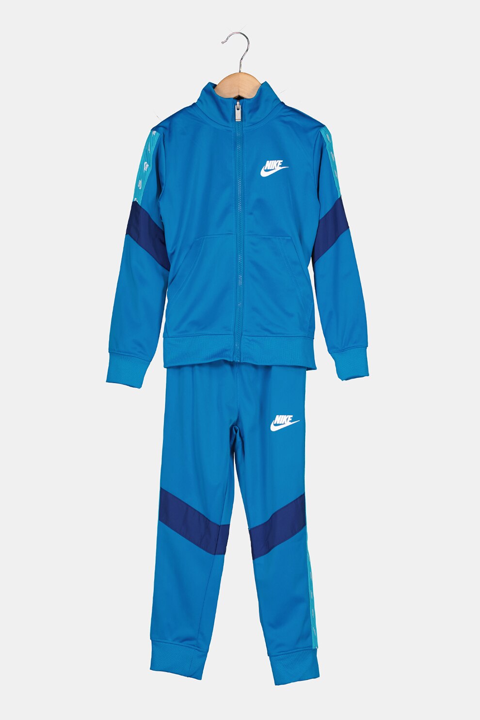 Nike, Trening cu fermoar Elevated, Albastru