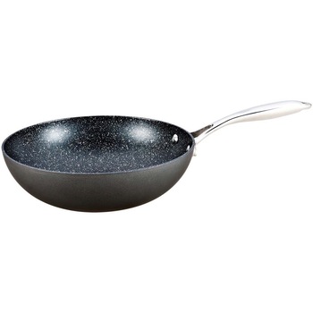 Tigaie Wok cu interior marmorat HERENTHAL, 30CM Tigaie Wok cu interior marmorat HERENTHAL, 30CM