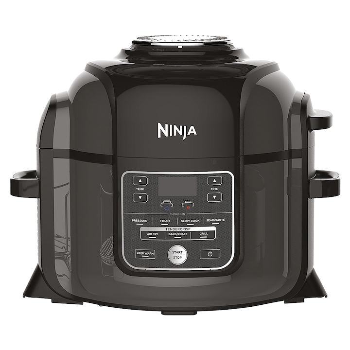 Мултикукър Ninja OP300EU, 1460W, 6 л, Функция Slow Cook, 7 метода за готвене, Сив/Черен