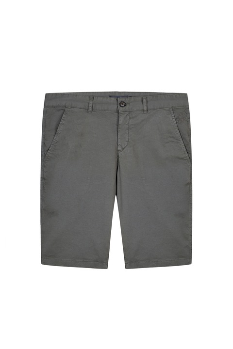Pantaloni scurti barbati Ruck&Maul, Regular Fit, Bumbac/Elastan, Gri