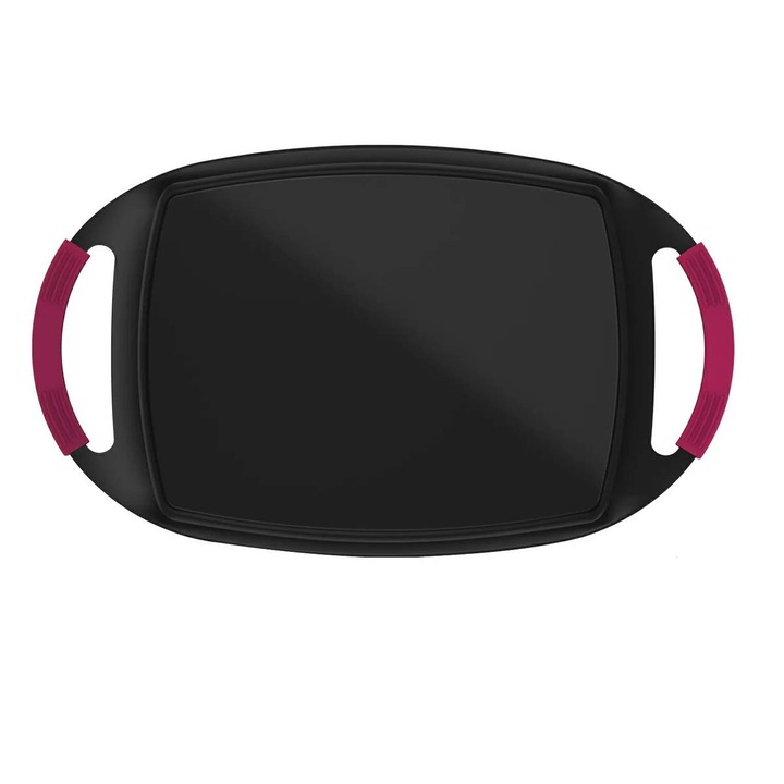 Tigaie grill Taurus KGR3000 Great Moments Premium, 47x29 cm, Aluminiu turnat, Acoperire antiaderenta in 6 straturi, compatibila cu toate plitele