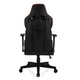 Гейминг столове SENSE7 Sentinel, еко кожа,150kg, черно/червен