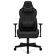 Гейминг столове SENSE7 Sentinel, Материал,150kg, Черно
