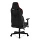 Гейминг столове SENSE7 Sentinel, Материал,150kg, черно/червен