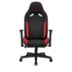 Гейминг столове SENSE7 Vanguard, Материал,150kg, черно/червен