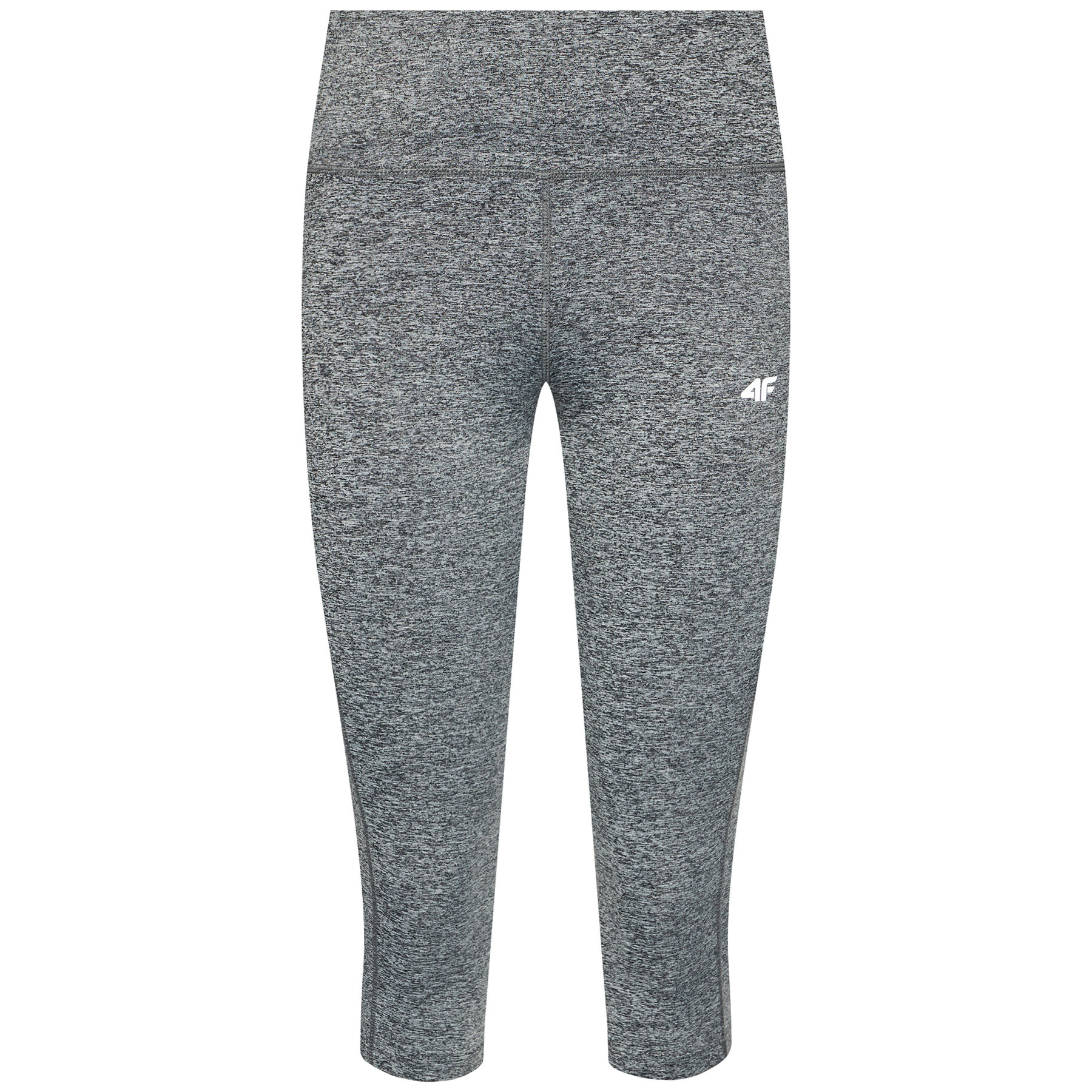 Pantaloni sport pentru femei, 4F, gri melanj, S