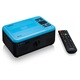 Videoproiector, Lenco, LPJ-500BU, DVD player incorporat, Bluetooth, 2800 lumeni, HDMI, USB, Albastru