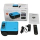 Videoproiector, Lenco, LPJ-500BU, DVD player incorporat, Bluetooth, 2800 lumeni, HDMI, USB, Albastru