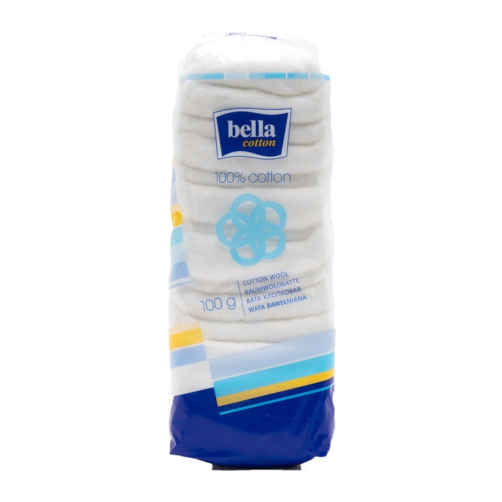 Vata 100% bumbac 100g Bella