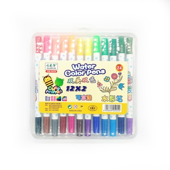 Set 12 Carioci cu 2 capete, pe baza de apa, Vision® Set 12 Carioci cu 2 capete, pe baza de apa, Vision®