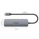 Хъб USB-C 4/USB-A 3.0/3.1 Gen1 Unitek