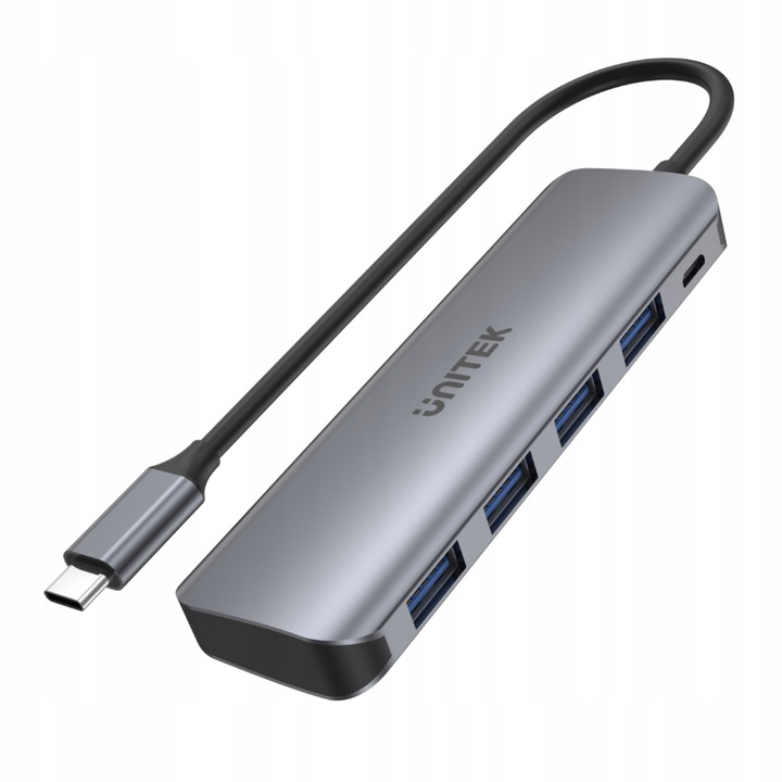 Хъб USB-C 4/USB-A 3.0/3.1 Gen1 Unitek