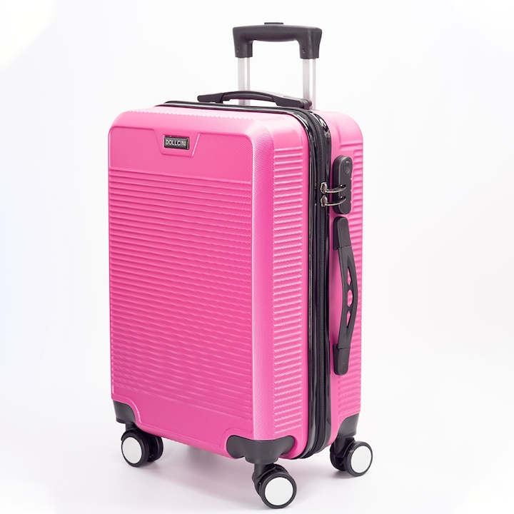 Dollcini,Világjáró Bőrönd 20, Rózsaszín (006286C)