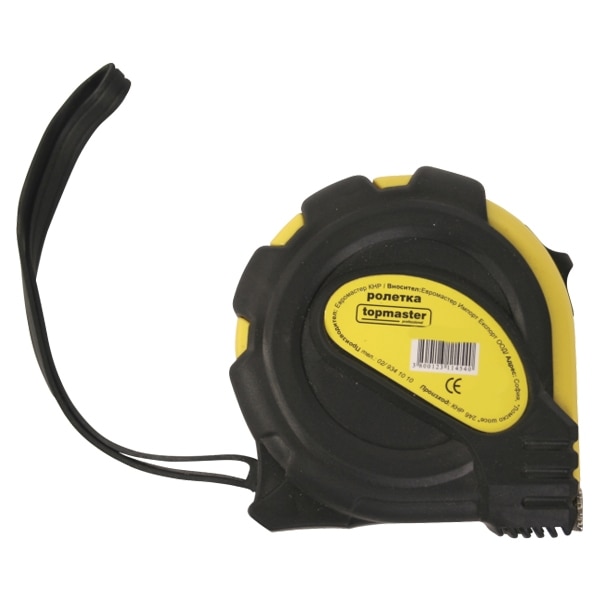 Ruleta dublu-stop 3m х 19mm, Topmaster, 260603