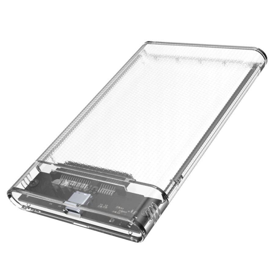 Unitate Rack Hard-disk USB-C 3.1 SSATA 2.5 '' HDD SSD Unitek, Transparent