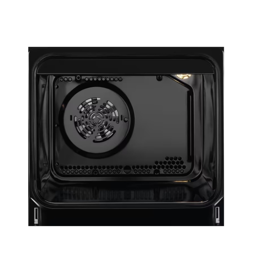 Aragaz ELECTROLUX Steambake LKK560000K, 4 arzatoare, Gaz + Electric, L 50 cm, Grill, Negru