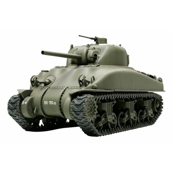 Macheta Militara Tamiya M4A1 Sherman US Medium Tank 1:48 TAM 32523 Macheta Militara Tamiya M4A1 Sherman US Medium Tank 1:48 TAM 32523