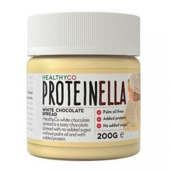 Healthyco proteinella fehércsokoládé krém 200 g