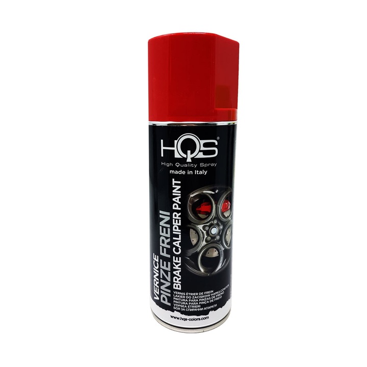 Spray Paint HQS Etrier rosu de frana 400 ml pentru Masini