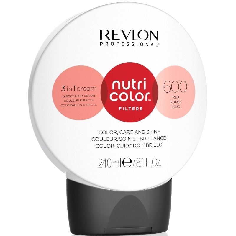 Crema Balsam pentru tonarea parului Revlon 240 Ml, nuanta 600 Red