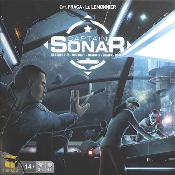 Joc de societate Captain Sonar (editie in Limba Romana)