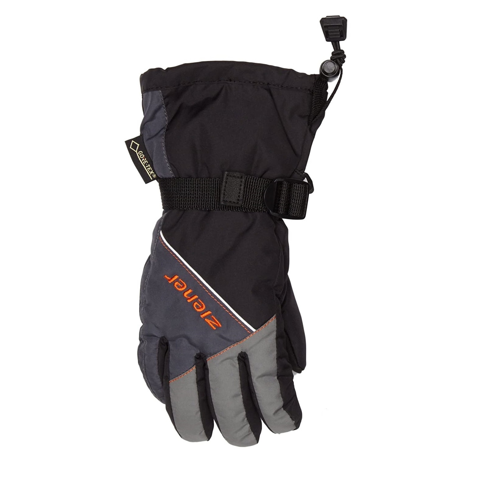 Manusi de ski, Ziener, 801911 Negru/Gri, 5