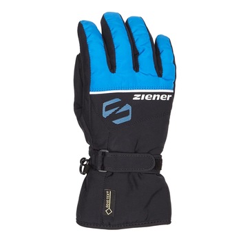 Manusi copii de ski, Ziener Laber GTX, 801900 Negru/Albastru, 3.5 Manusi copii de ski, Ziener Laber GTX, 801900 Negru/Albastru, 3.5