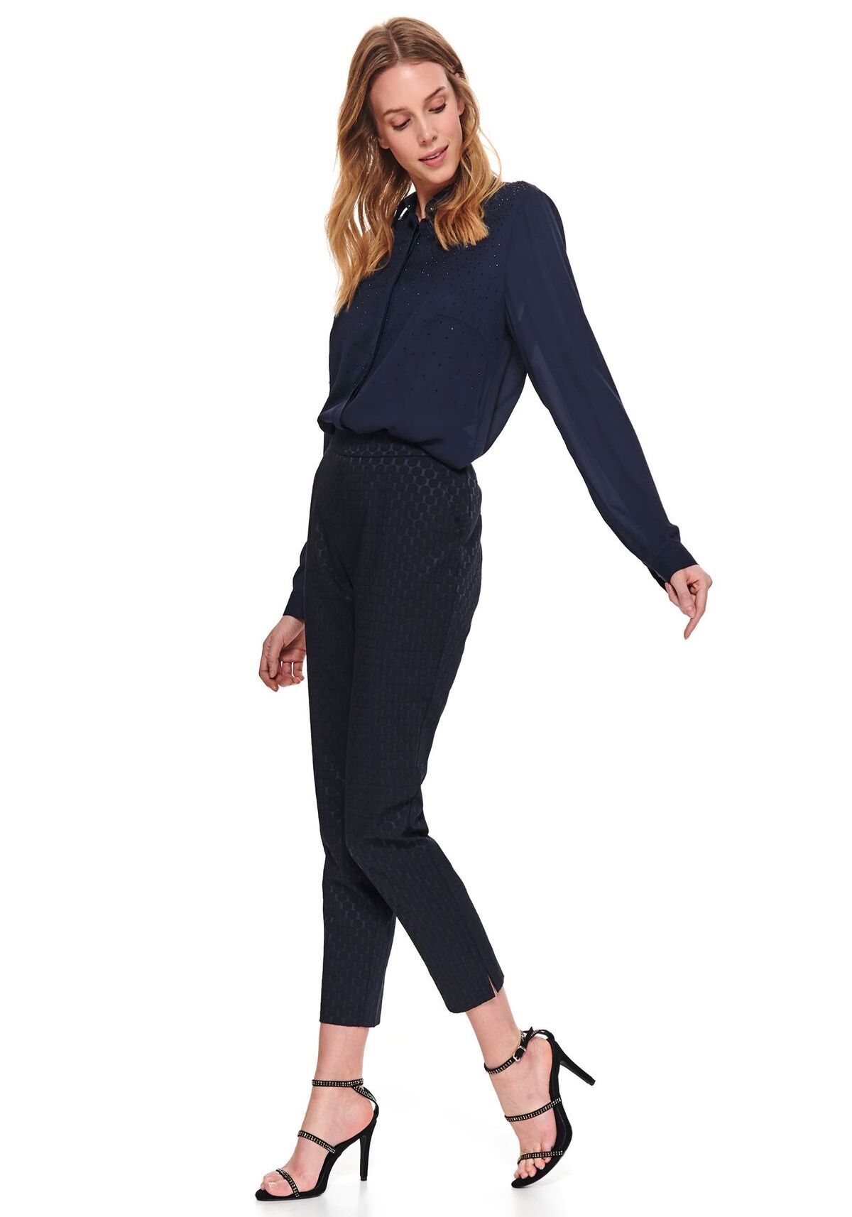 Pantaloni femei, TOP SECRET, SSP3461, Negru