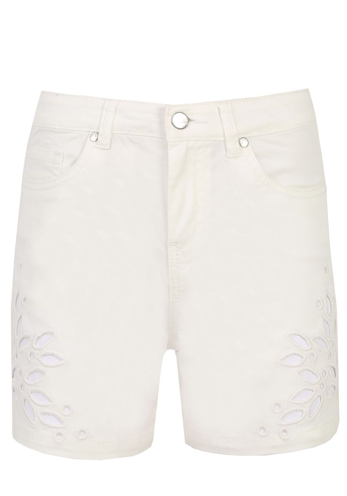 Pantaloni scurti femei, TOP SECRET, SSP3278, Alb