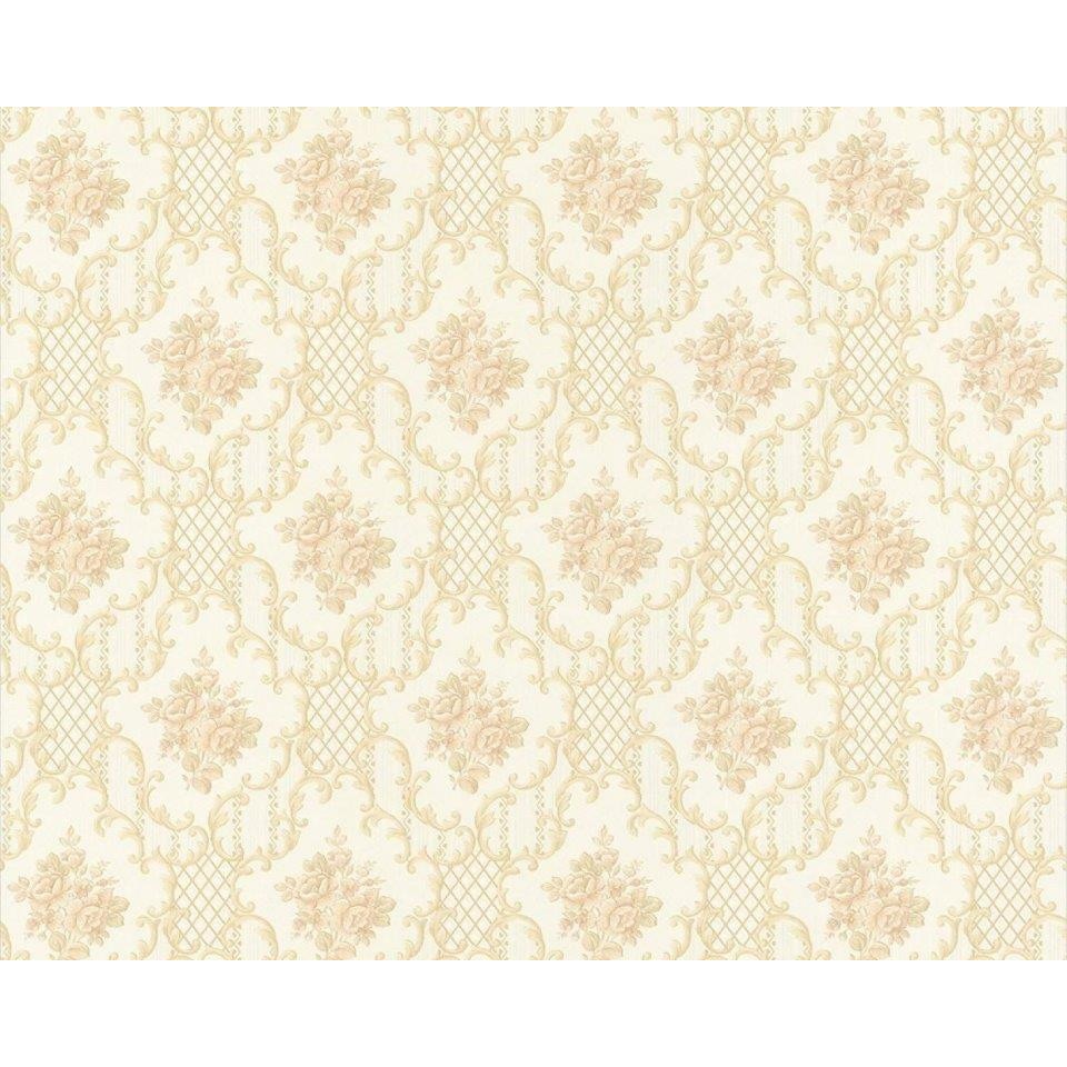 Tapet, AS Creation 868237, Galben/Metalic, 10.05 x 0.53 m