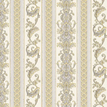 Tapet, AS Creation 335472, Albastru/Crem/Galben, 10.05 x 0.53 m Tapet, AS Creation 335472, Albastru/Crem/Galben, 10.05 x 0.53 m