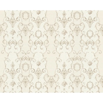 Tapet, AS Creation 343922, Crem/Gri/Metalic, 10.05 x 0.53 m Tapet, AS Creation 343922, Crem/Gri/Metalic, 10.05 x 0.53 m