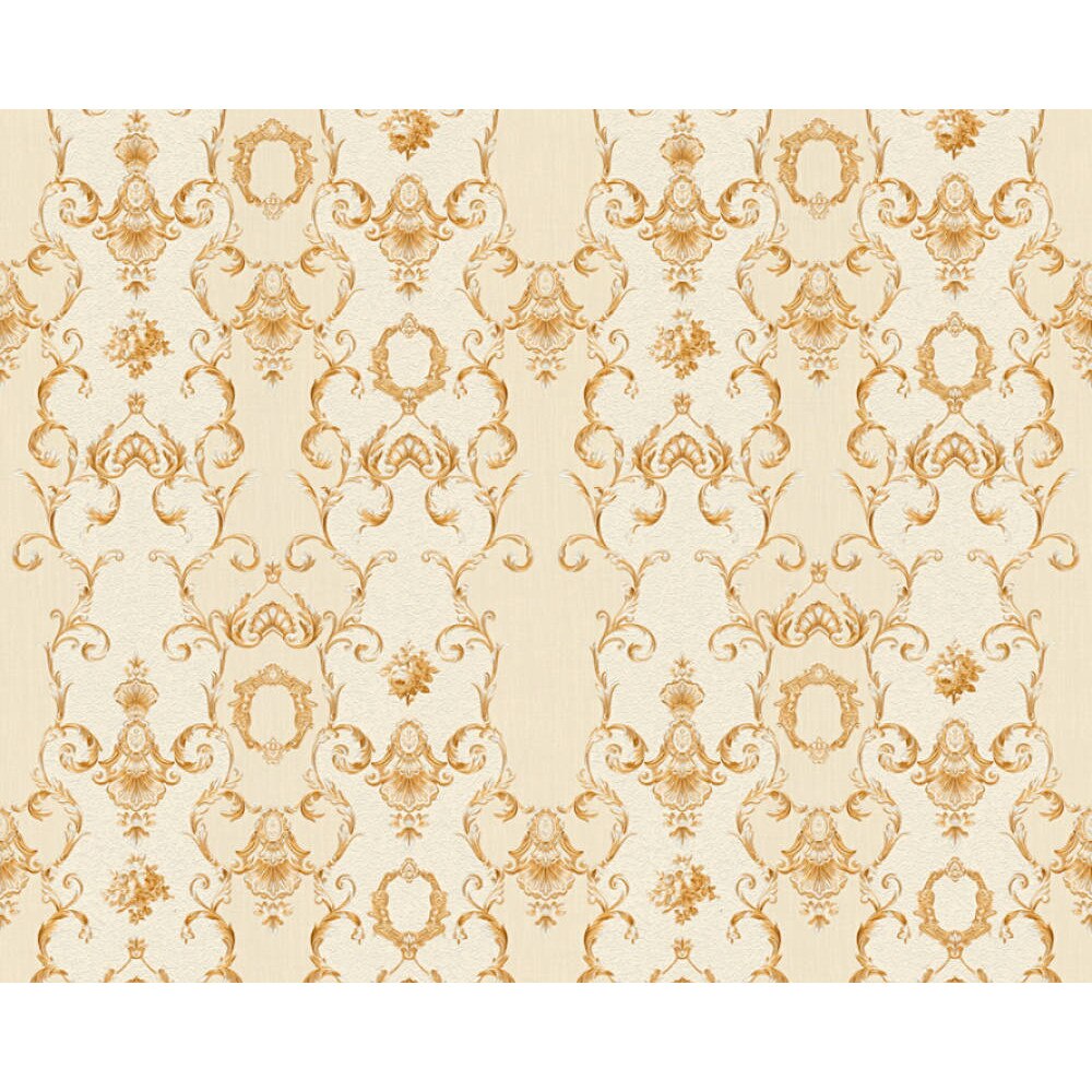 Tapet, AS Creation 343925, Crem/Metalic, 10.05 x 0.53 m