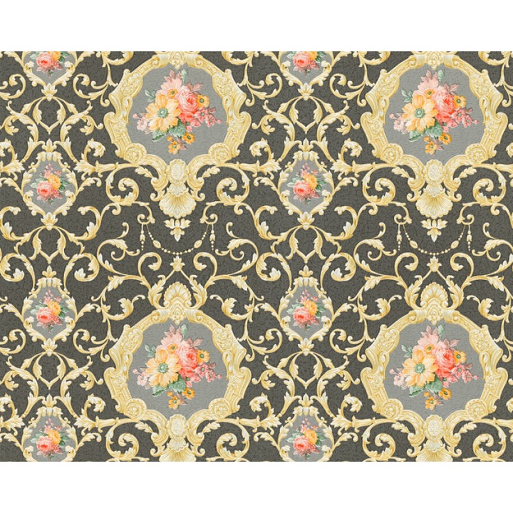 Tapéta, AS Creation 343916, Többszínű, 10.05 x 0.53 m