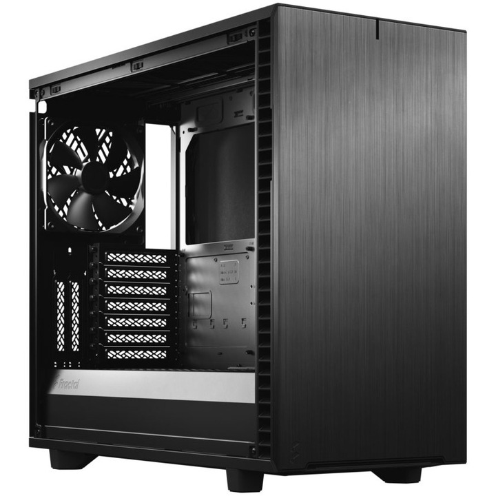 Carcasa Fractal Define 7 Solid, Mid Tower, fara sursa, E-ATX, Black