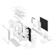Компютърна кутия Fractal Define 7 TG Clear Tint , Mid Tower, Без захранващ блок, E-ATX, White