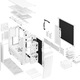 Компютърна кутия Fractal Define 7 Solid, Mid Tower, Без захранващ блок, E-ATX, White