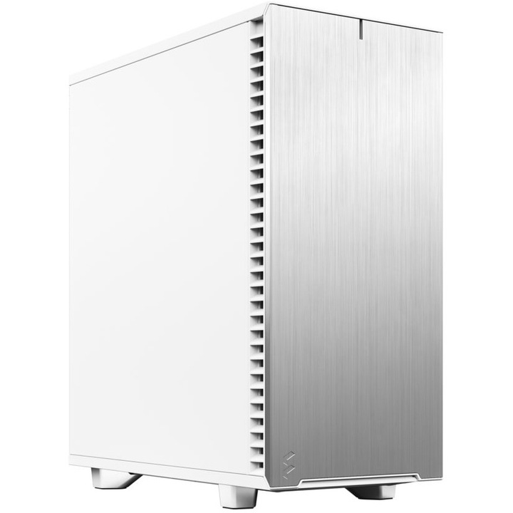 Компютърна кутия Fractal Define 7 Compact Solid, Mid Tower, Без захранващ блок, ATX, White
