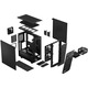 Компютърна кутия Fractal Meshify 2 Compact Solid, Mid Tower, Без захранващ блок, ATX, Black
