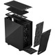 Компютърна кутия Fractal Meshify 2 Compact TG Dark Tint, Mid Tower, Без захранващ блок, ATX, Black