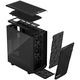 Компютърна кутия Fractal Meshify 2 Compact TG Light Tint, Mid Tower, Без захранващ блок, ATX, Black